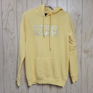RUE21 "Hustle" Yellow Hoodie M